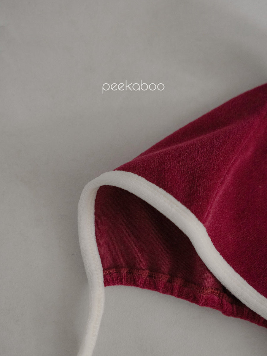 NEW【peekaboo】 Santa ボンネット