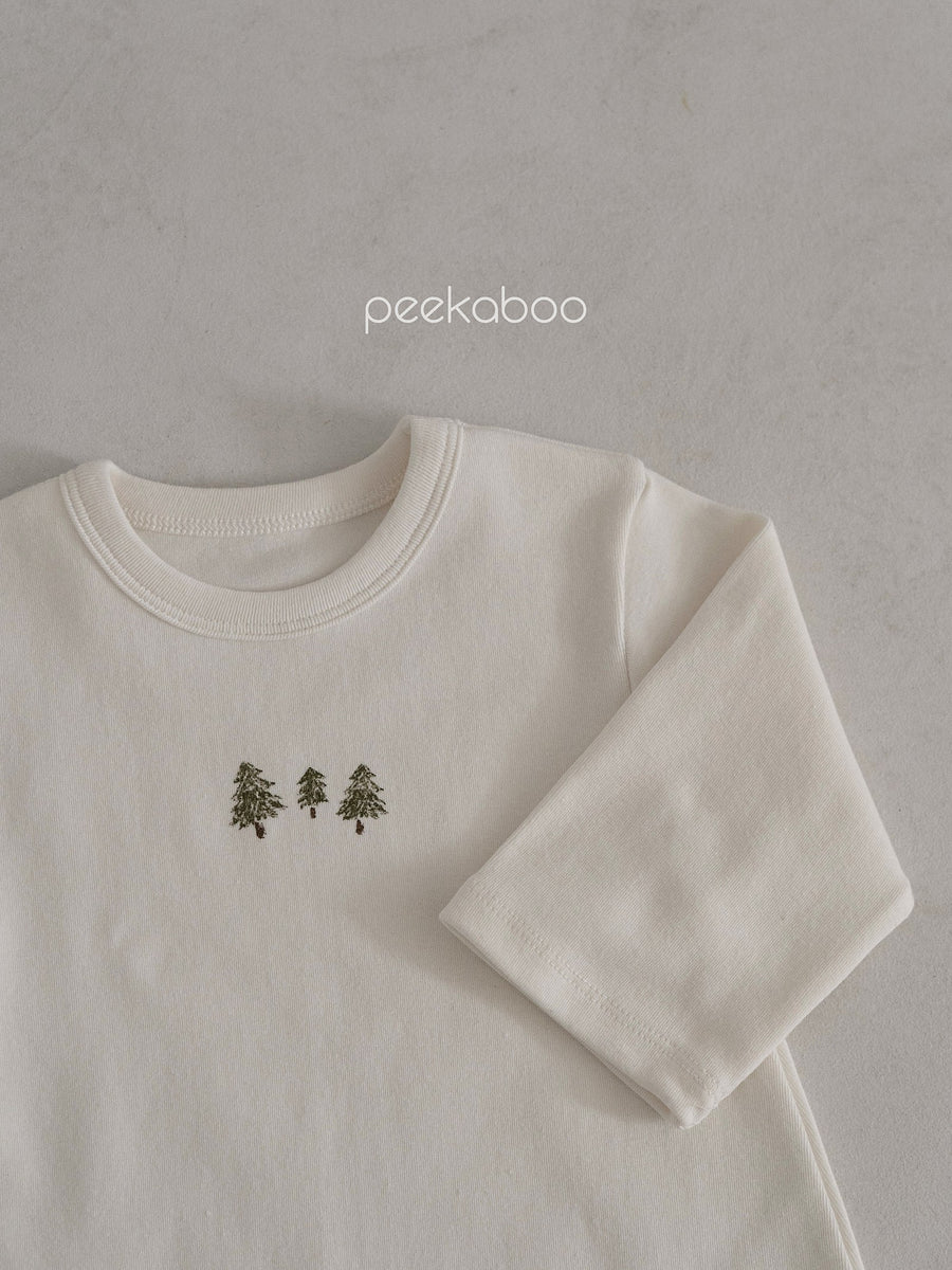 【peekaboo】 Tree BABY ボディースーツ