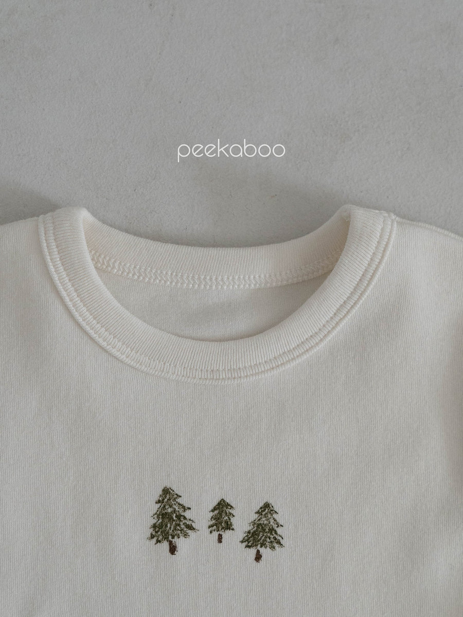 【peekaboo】 Tree BABY ボディースーツ