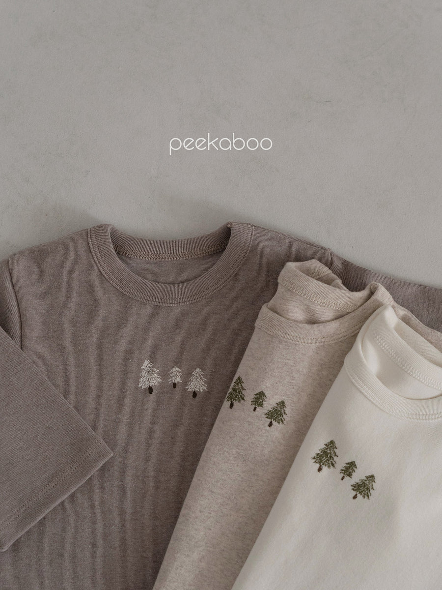 【peekaboo】 Tree BABY ボディースーツ