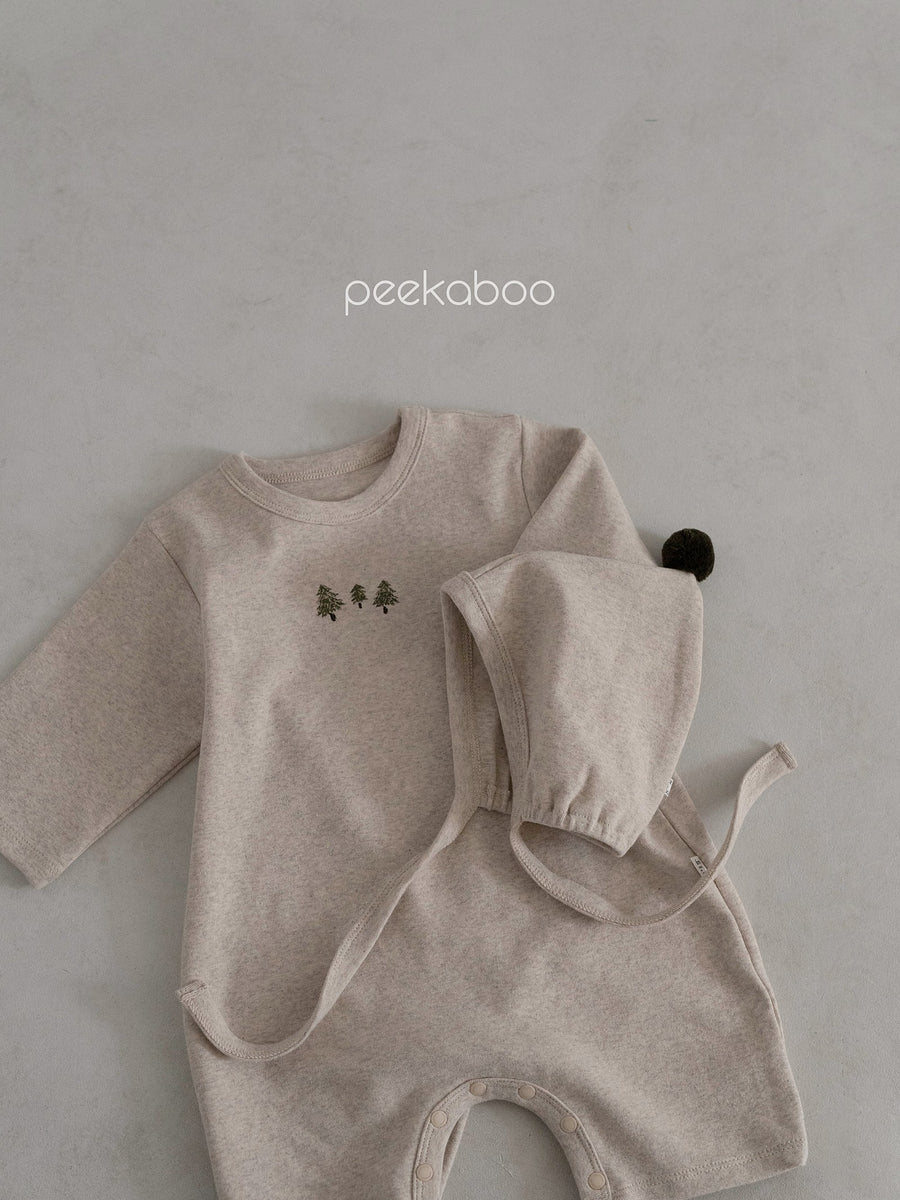 【peekaboo】 Tree BABY ボディースーツ