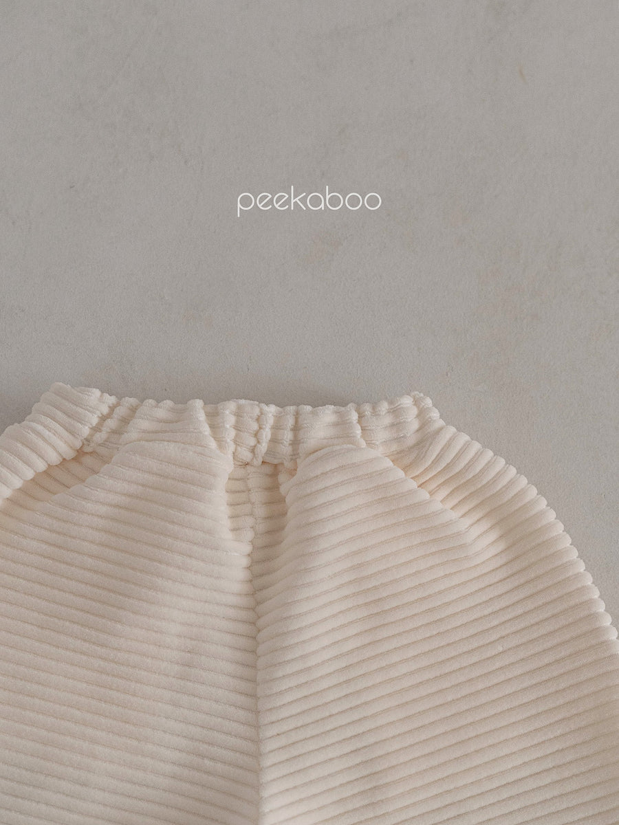 【peekaboo】Velour トップアンドボトムセット