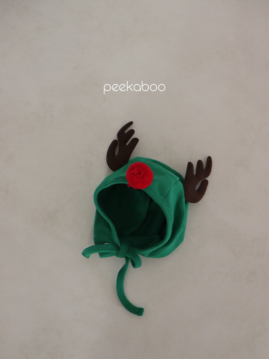 NEW【peekaboo】Winter Rudolph ボンネット