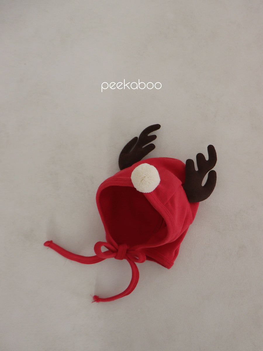 NEW【peekaboo】Winter Rudolph ボンネット