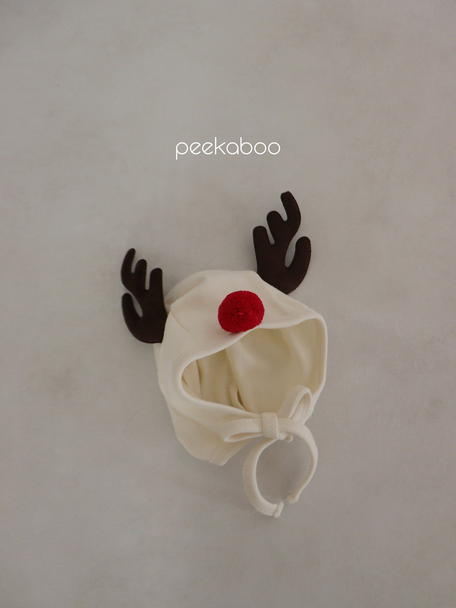 NEW【peekaboo】Winter Rudolph ボンネット