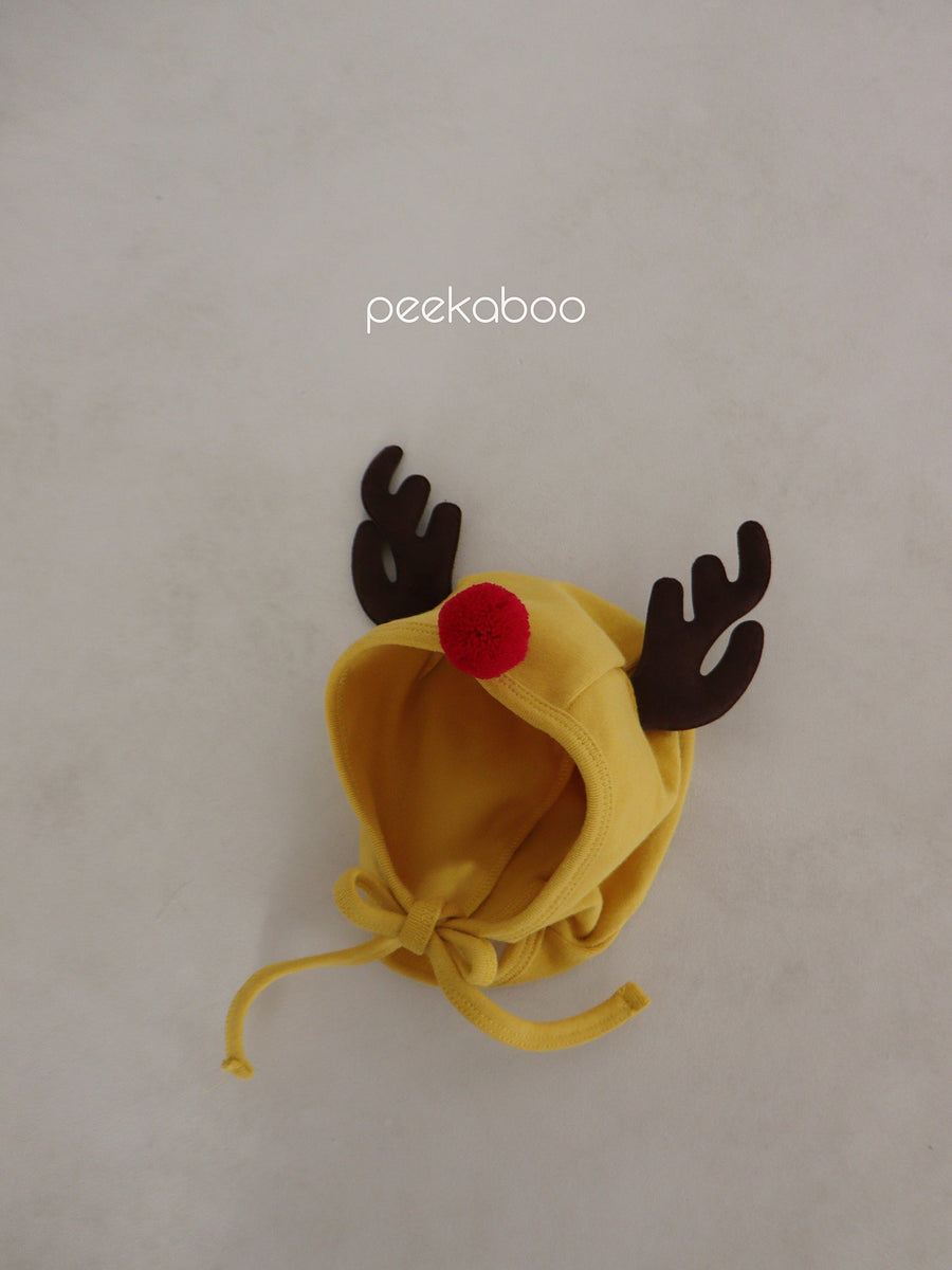 NEW【peekaboo】Winter Rudolph ボンネット