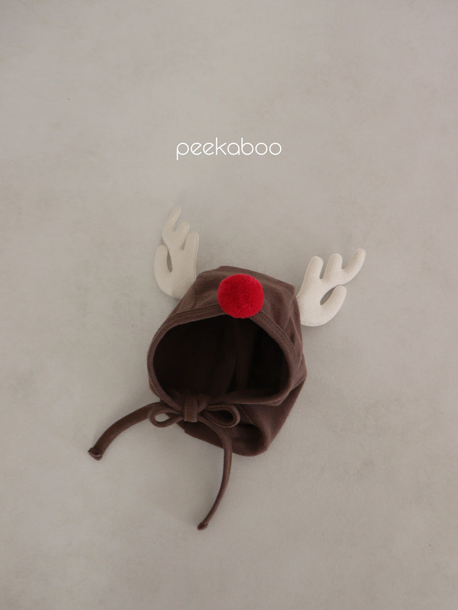 NEW【peekaboo】Winter Rudolph ボンネット