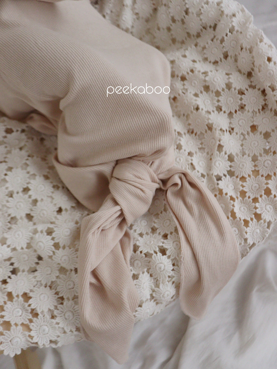 NEW【peekaboo】 Ribbed newborn set