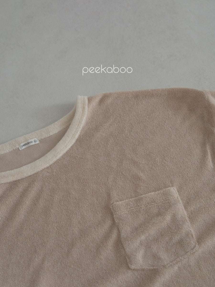 NEW【peekaboo】 tori パパ トップ アンド ボトム　※2025新作
