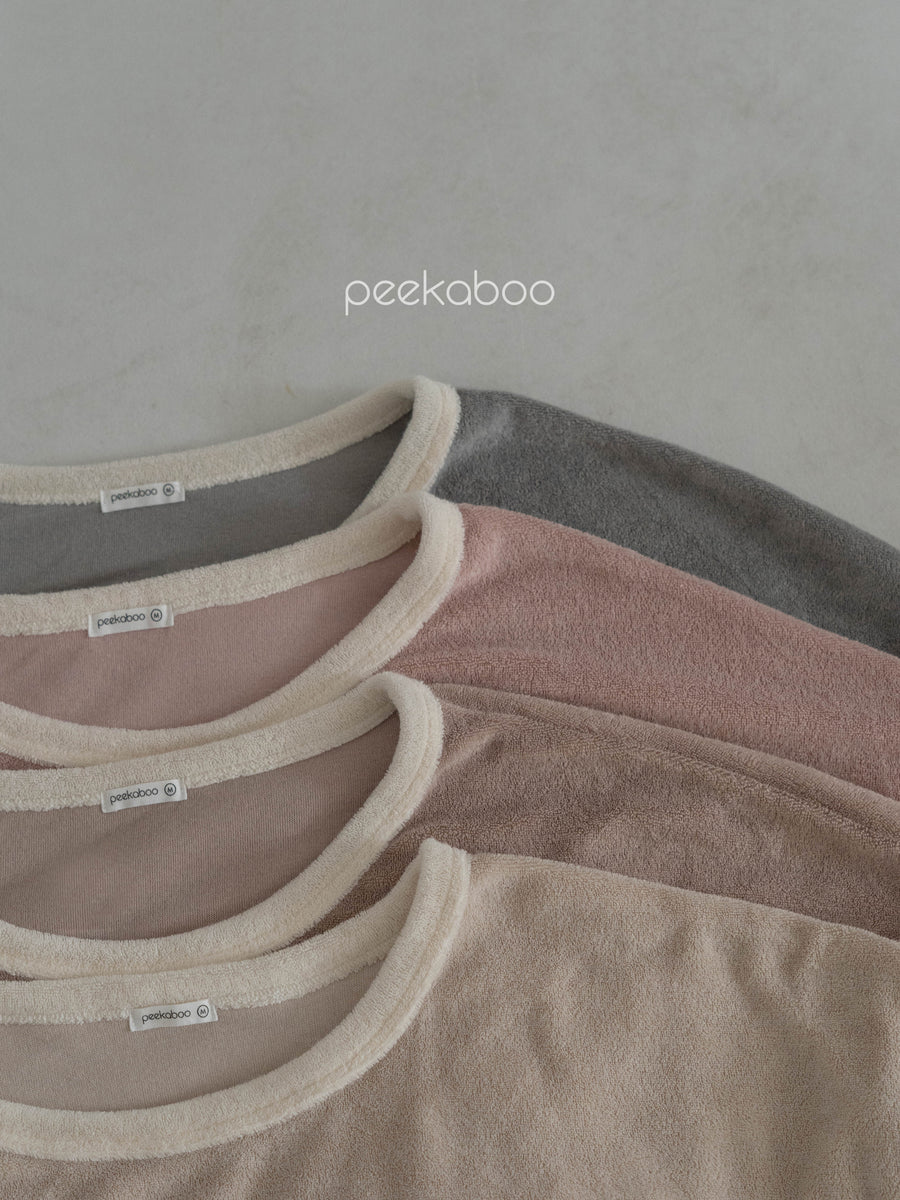 NEW【peekaboo】 tori パパ トップ アンド ボトム　※2025新作
