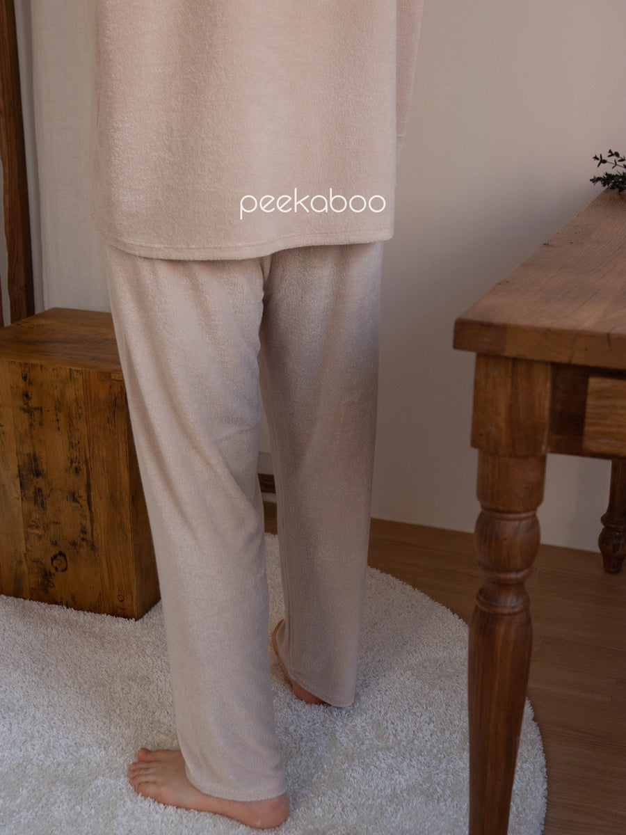 NEW【peekaboo】 tori パパ トップ アンド ボトム　※2025新作