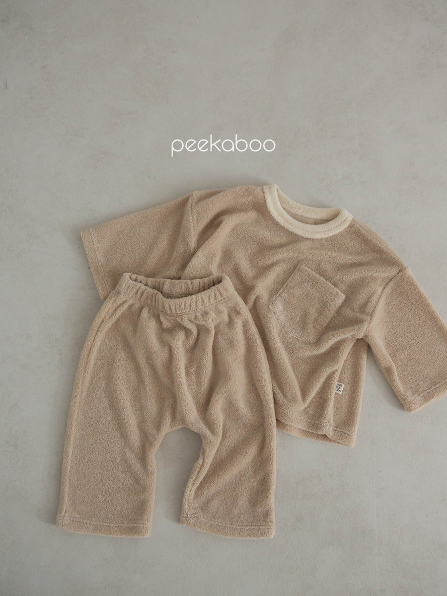 NEW【peekaboo】 tori セット (BABY top and bottom )　※2025新作