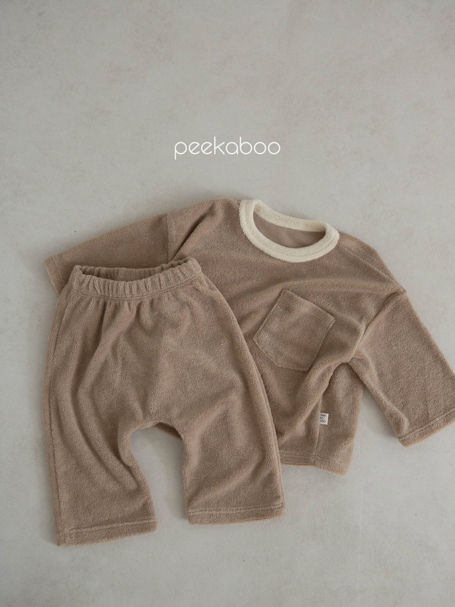 NEW【peekaboo】 tori セット (BABY top and bottom )　※2025新作