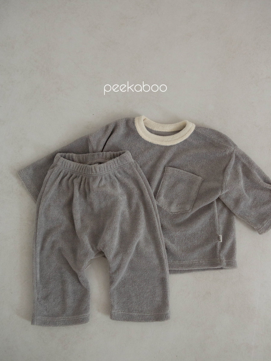 NEW【peekaboo】 tori セット (BABY top and bottom )　※2025新作