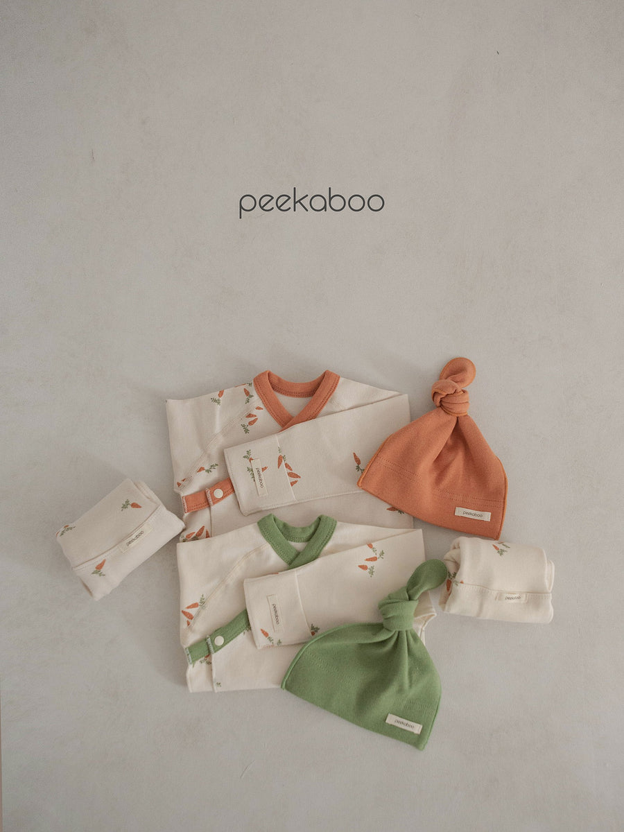 【peekaboo】carrot ニューボーンセット　