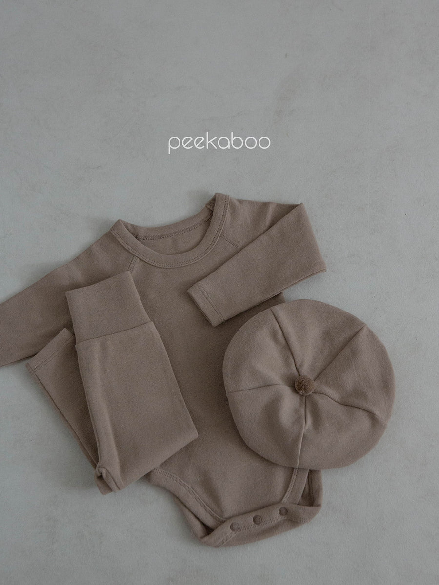 【peekaboo】 oil スーツ セット (for baby)