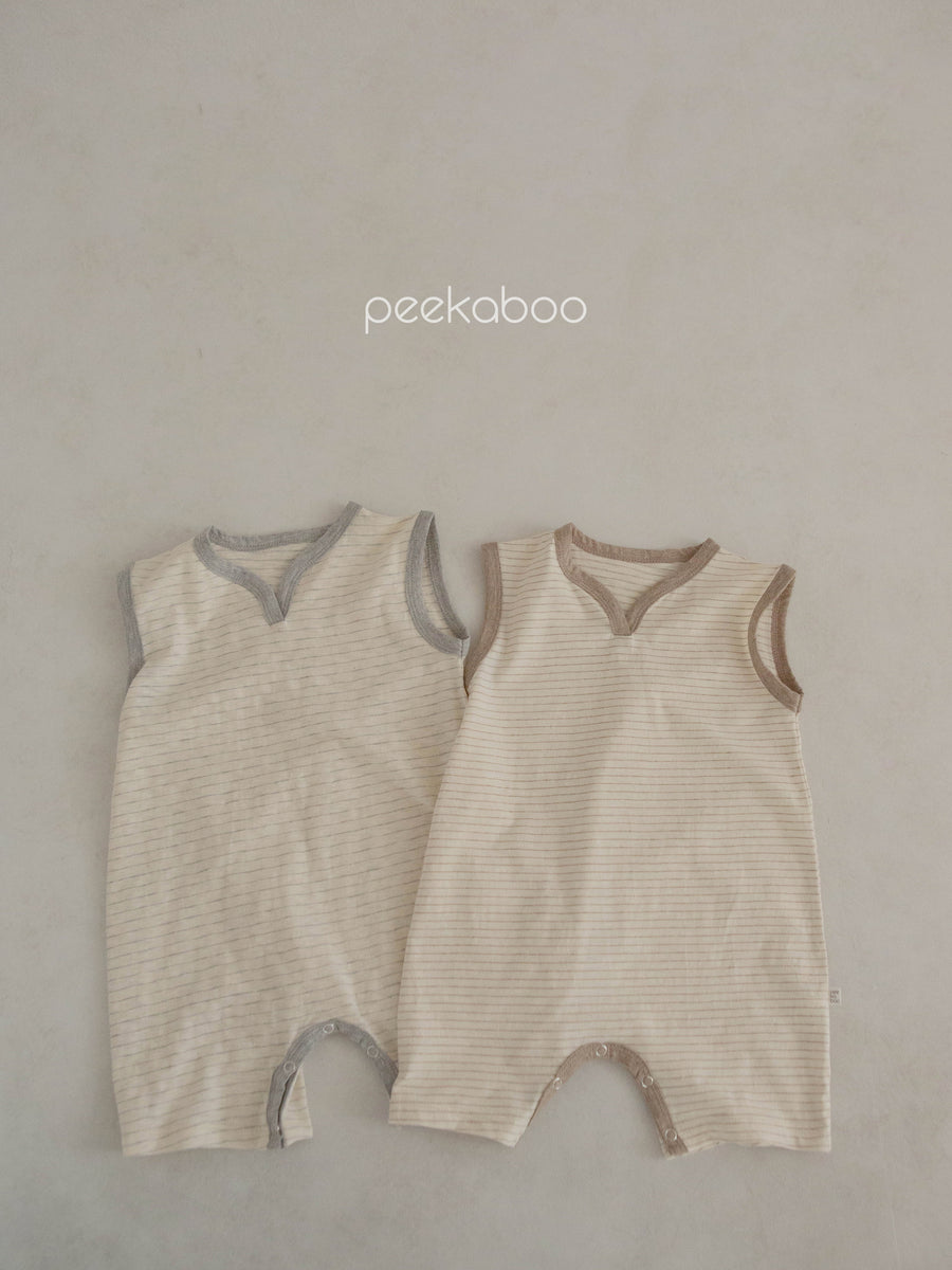 NEW【peekaboo】pin BABY body suit（ベビースーツ）