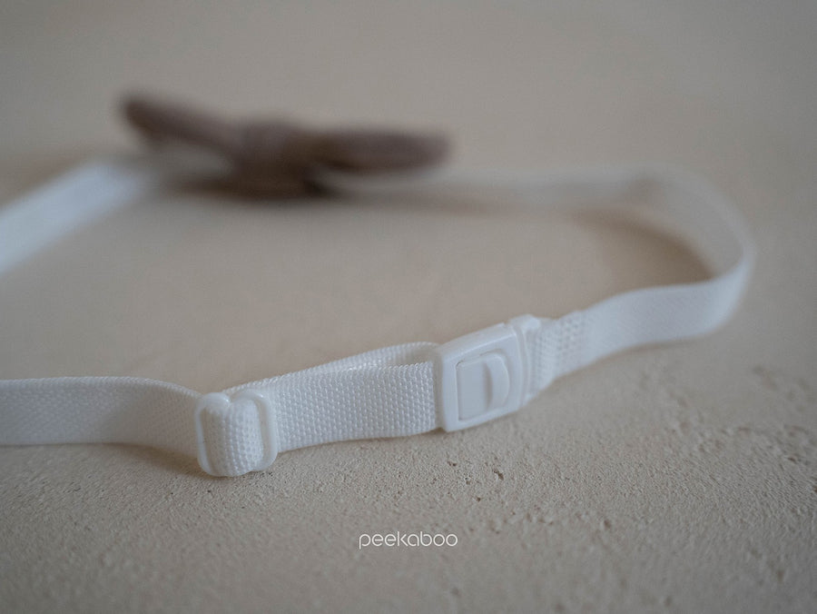 NEW【peekaboo】round Ribbon tie (ラウンドリボンタイ）