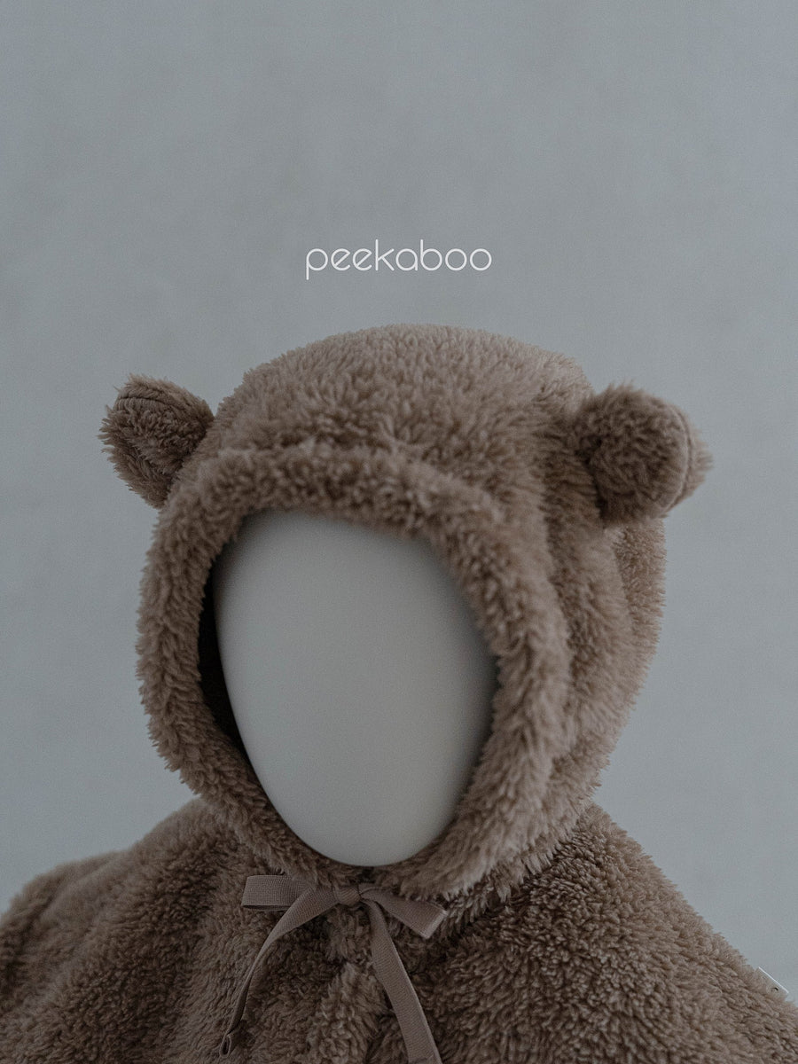 【peekaboo】 teddy フード