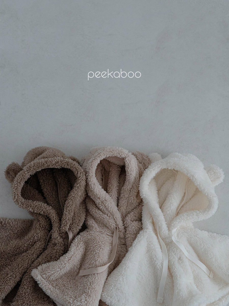 【peekaboo】 teddy フード