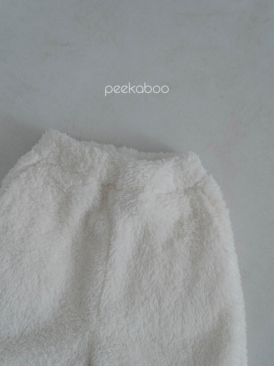 【peekaboo】 teddy top and bottom セット