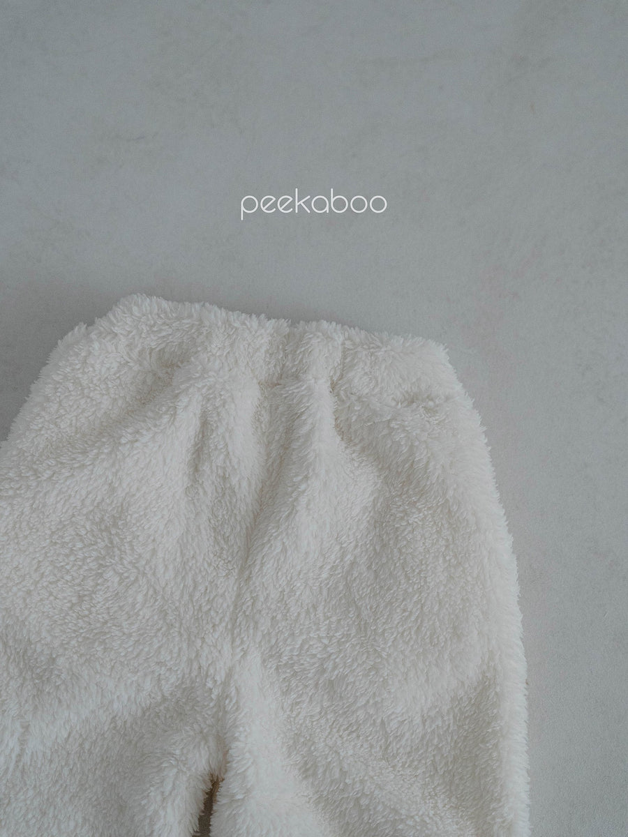 【peekaboo】 teddy top and bottom セット