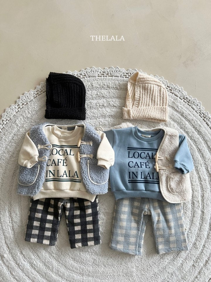【thelala】 Chess Bonding Pants