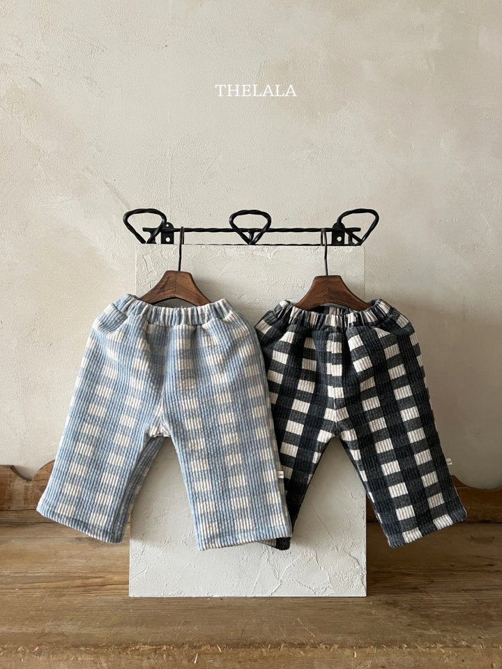 【thelala】 Chess Bonding Pants