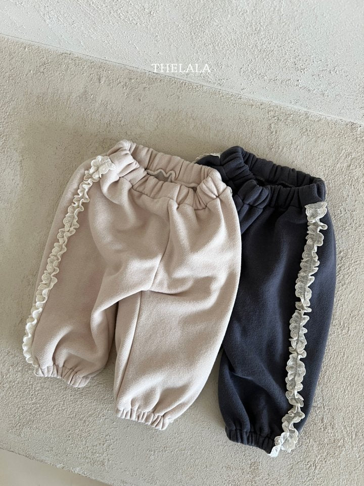 【thelala】 Lace Pants