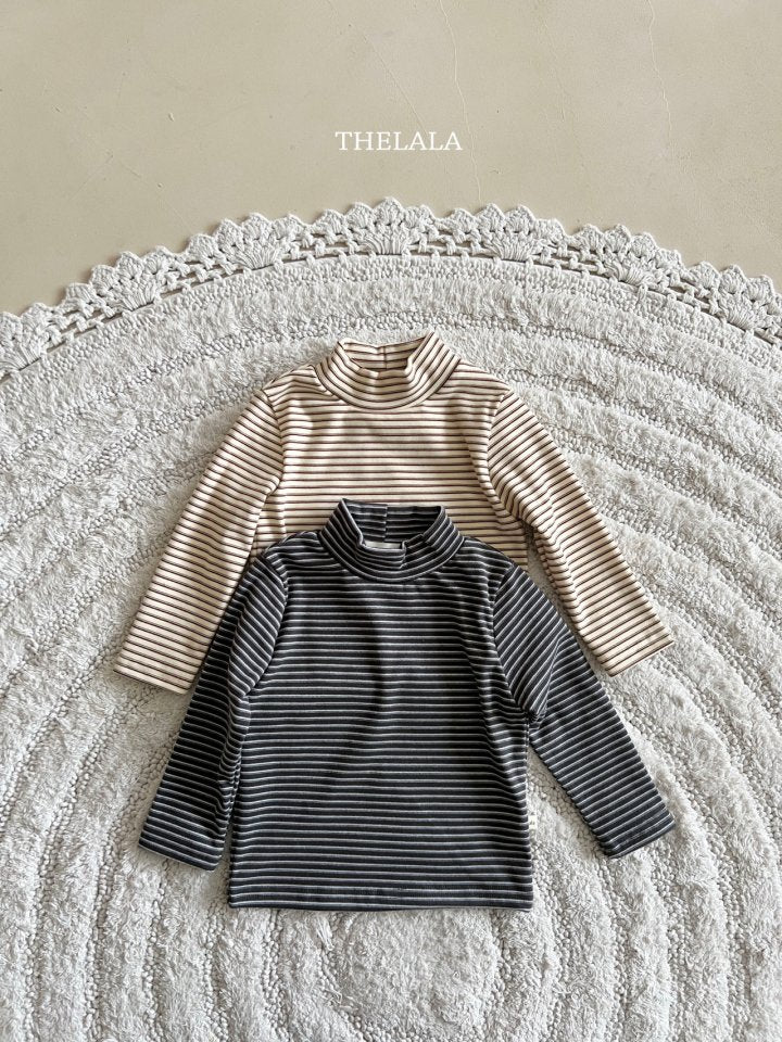 【thelala】 Line Polar T