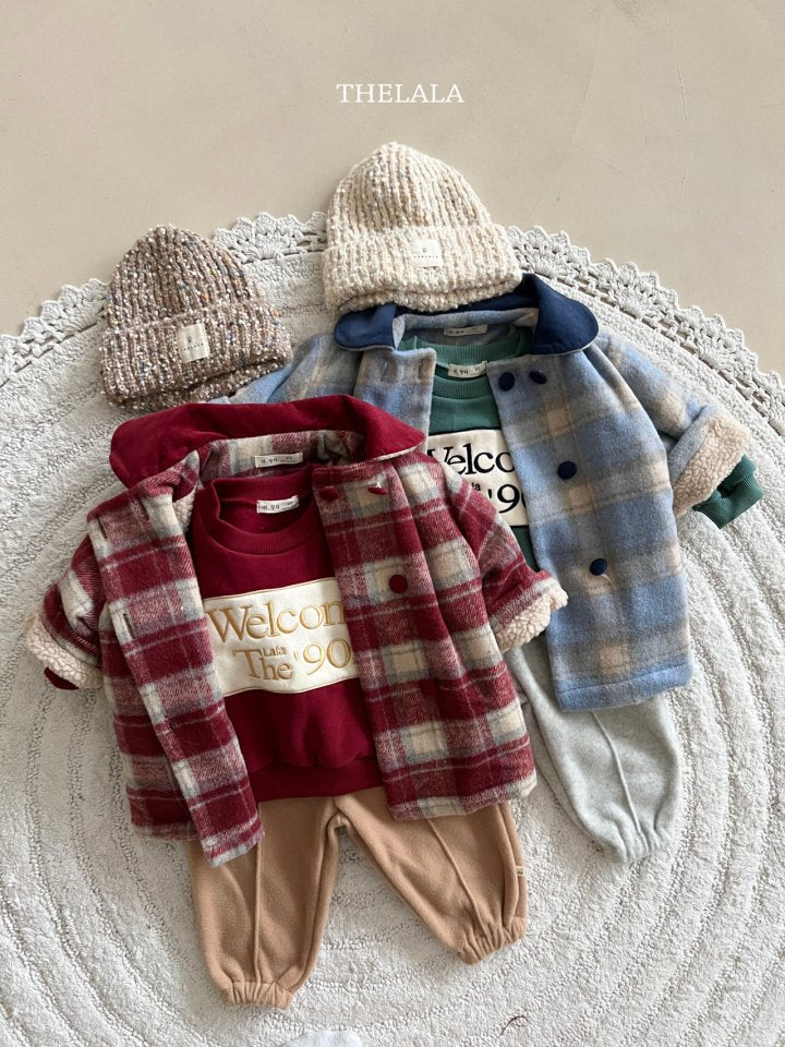 【thelala】 Monet Check Jacket