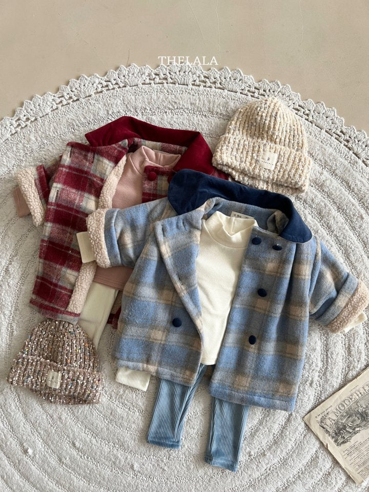 【thelala】 Monet Check Jacket