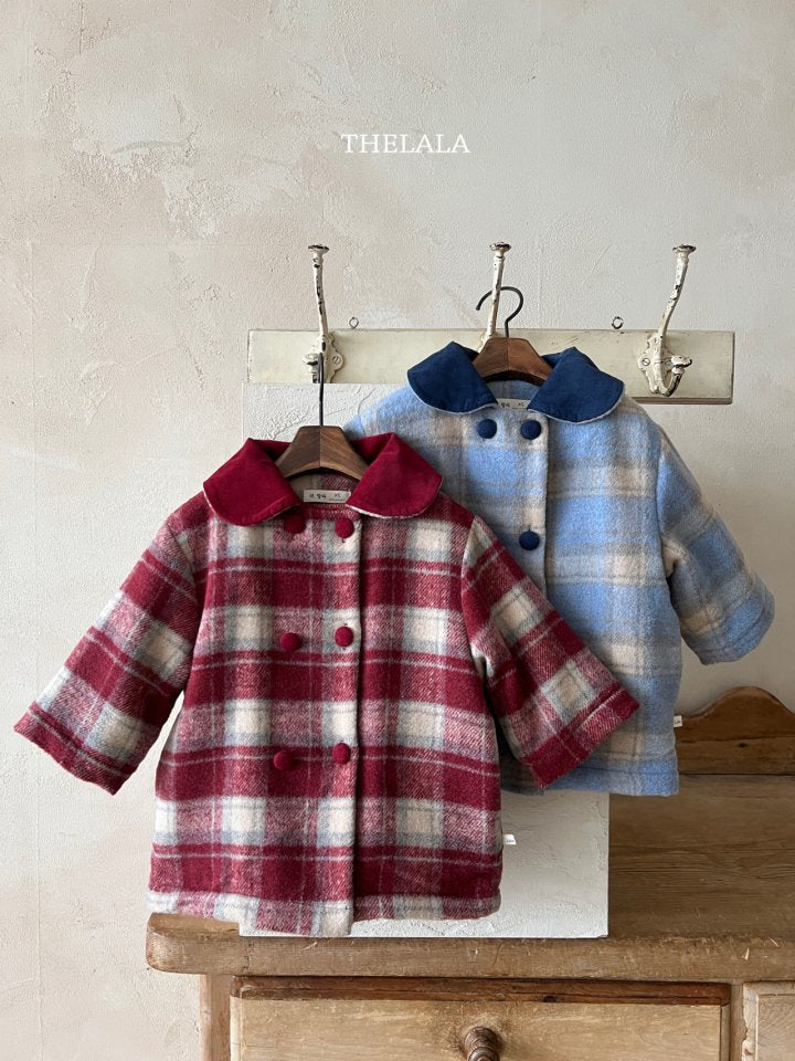 【thelala】 Monet Check Jacket