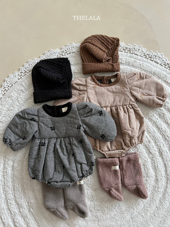 【thelala】 Pie embroidery suit