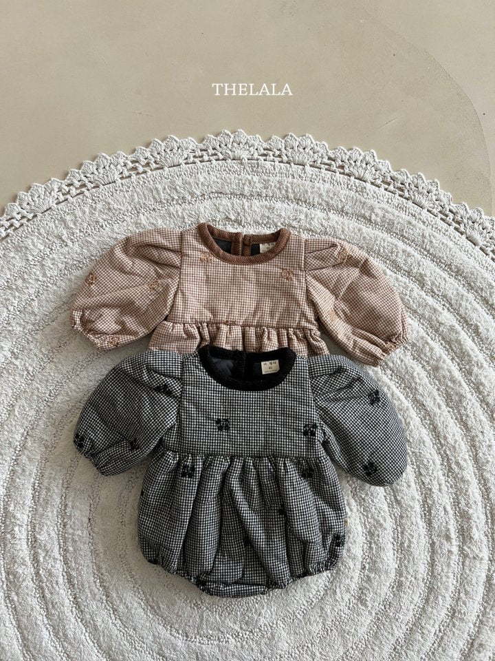 【thelala】 Pie embroidery suit