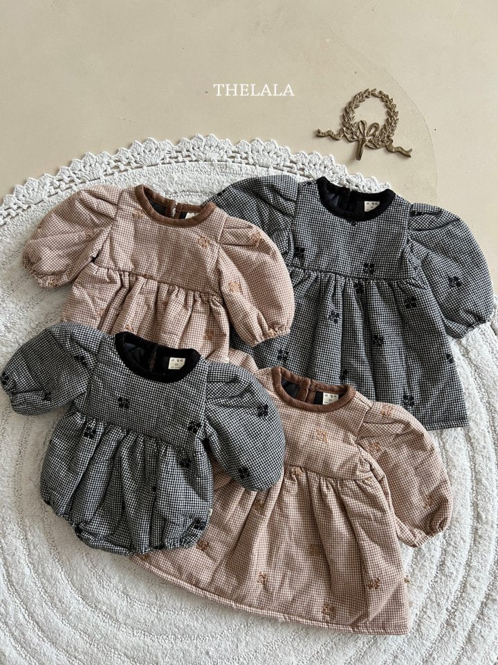 【thelala】 Pie embroidery suit