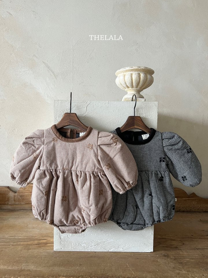 【thelala】 Pie embroidery suit