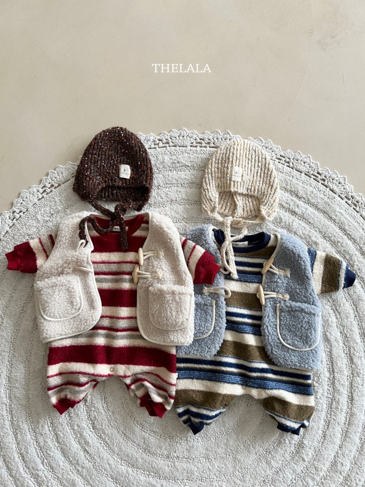 【thelala】 Window Vest