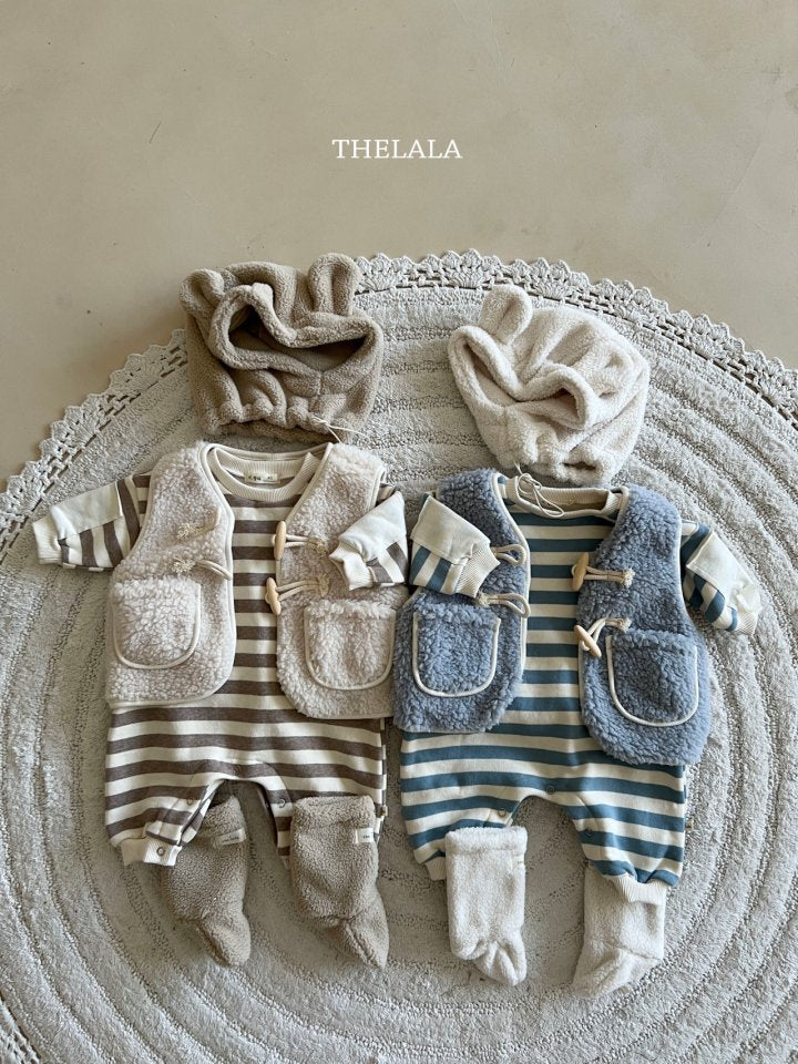【thelala】 Window Vest