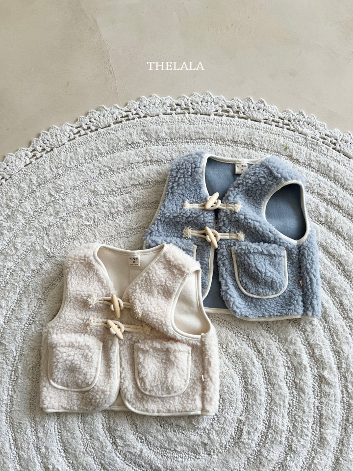 【thelala】 Window Vest