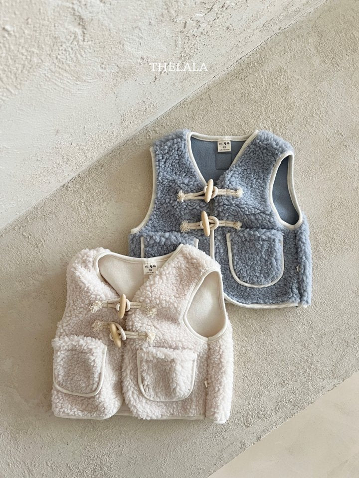 【thelala】 Window Vest