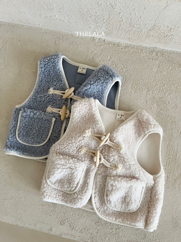 【thelala】 Window Vest