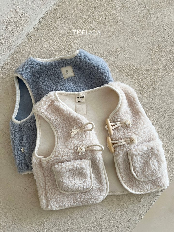 【thelala】 Window Vest