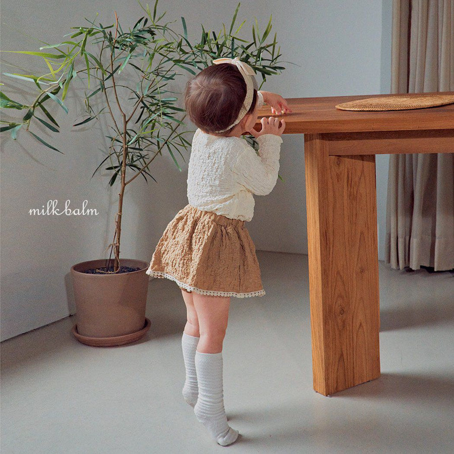 【milk balm】 bongbong bloomer skirt