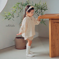 milk balm ロンパース　６着セット　2024SS 半袖　韓国　子供服 韓国子供服 milk balm 花柄起毛ニット | 韓国子供服 Mignon select